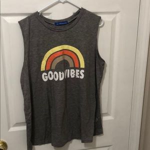 Good vibes muscle tank